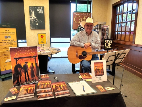 (9/24/2022) E. Joe Brown's book reading at Barnes in Norman, Oklahoma 