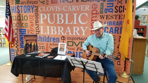 (9/29/2022) E. Joe Brown's book trail event at the Clovis-Carver Public Library in Clovis, New Mexico