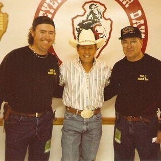 Jeff Brown (Joe's son) George Strait, and E. Joe Brown